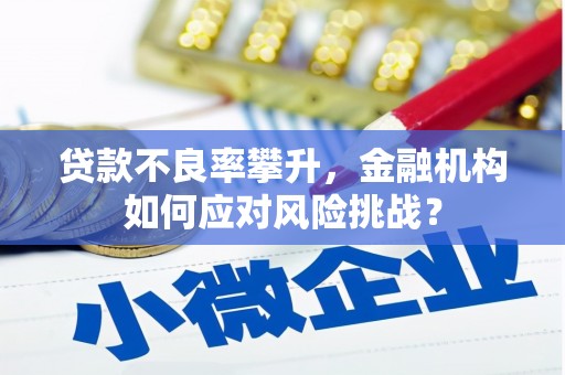 孟津贷款不良率攀升，金融机构如何应对风险挑战？