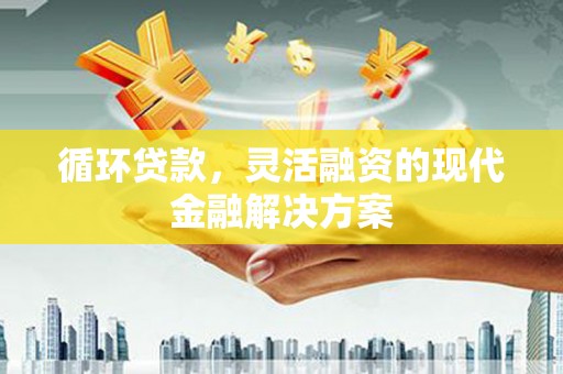 孟津循环贷款，灵活融资的现代金融解决方案