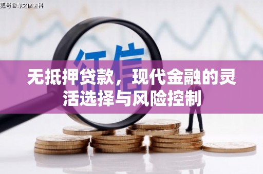 孟津无抵押贷款，现代金融的灵活选择与风险控制