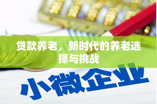 孟津贷款养老，新时代的养老选择与挑战