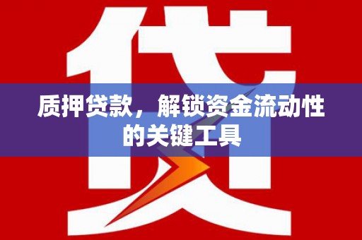 孟津质押贷款，解锁资金流动性的关键工具