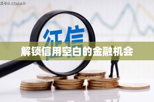 孟津解锁信用空白的金融机会