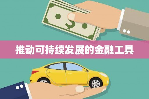 孟津推动可持续发展的金融工具