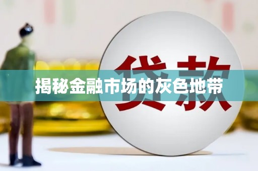 孟津揭秘金融市场的灰色地带