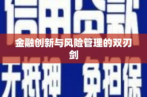 孟津金融创新与风险管理的双刃剑