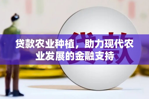 孟津贷款农业种植，助力现代农业发展的金融支持